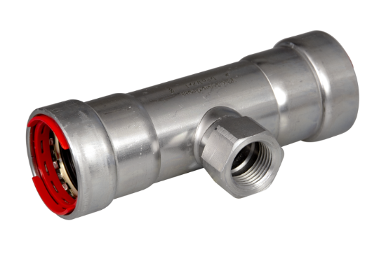 Picture of Pegler PowerPress Branch Female Tee 3/4xRp1/2