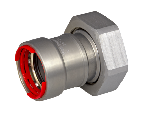 Picture of Pegler PowerPress Coupling with Nut 1/2 Union 11/4x2