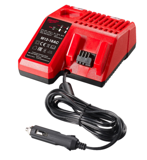 Picture of Milwaukee M12-18 AC 12 Volt Car Charger