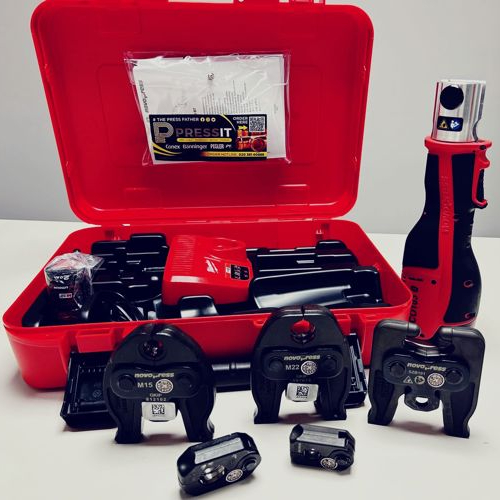 Novopress ACO103 Machine M15, M22 & Angled Jaws M15, M22