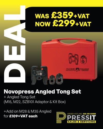 Novopress Angled Tong Set 